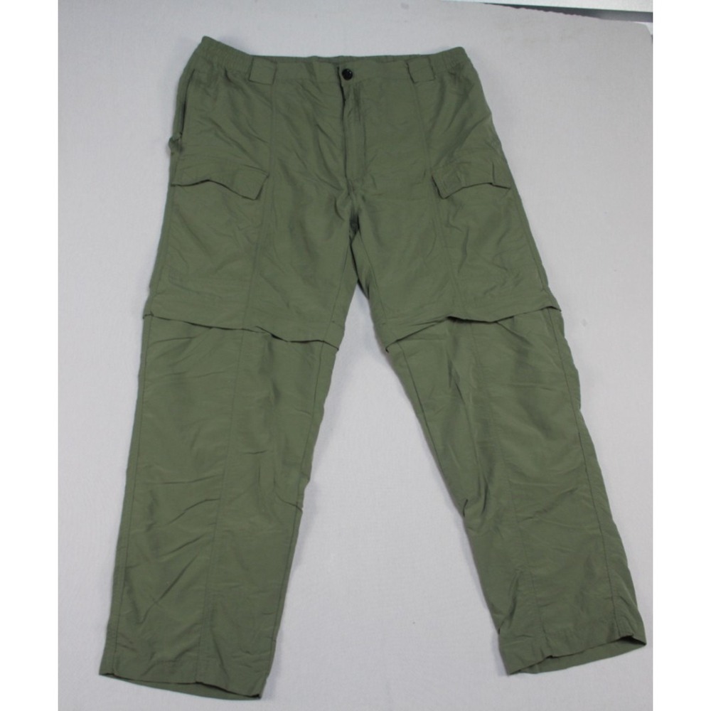Bass Pro Shop Men Beige Convertible Pants World Wide Sportsman Size XL x30